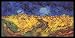 Vincent Willem van Gogh (Crows over wheat field) Framed Art Poster Print - 13 X 19