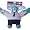 Pets With Attitude, Extreme Dog Toys, Zombie Design with Sound