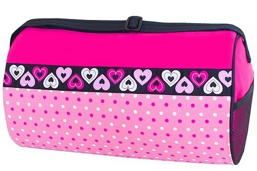 Sassi Design DTZ-02Blank Polka-Dot Duffle Bag-Blank
