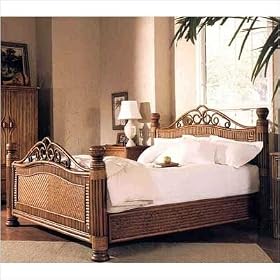 South Sea Rattan 9925ANT 9900 Legacy Low Poster Bed Bed Size: Queen