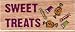 "Sweet Treats" Candy Halloween Rubber Stamp by Canadian Maple Collections