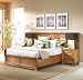 American Drew Chalice King Storage Bed with 2 Nightstands