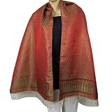 IMAGE OF Scarf in silk, elegant womens apparel in paisley weaving
