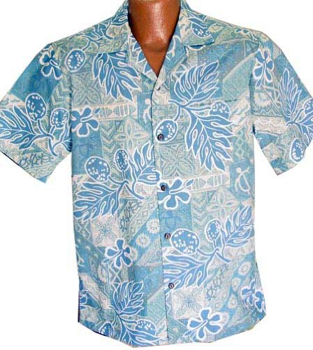 Cheap   Exclusive Hawaiian Big Island ULU Aloha Shirt