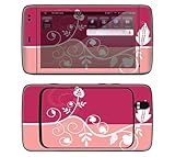 Pink Abstract Flower Decorative Skin Decal Sticker for Dell Streak 5 Androi ....