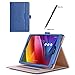 ProCase ASUS ZenPad S 8.0 Z580C Case (2015 ZenPad Z580C,Z580CA) with Bonus Stylus Pen - Stand Cover Folio Case for ASUS ZenPad S 8.0 Z580C, Multiple Viewing Angles, Document Card Pocket (Navy Blue)