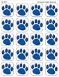 Teacher Created Resources Blue Paw Prints Stickers (5747)