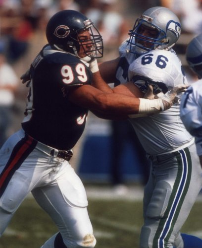 DAN HAMPTON CHICAGO BEARS 8X10 HIGH GLOSSY SPORTS ACTION PHOTO (M)