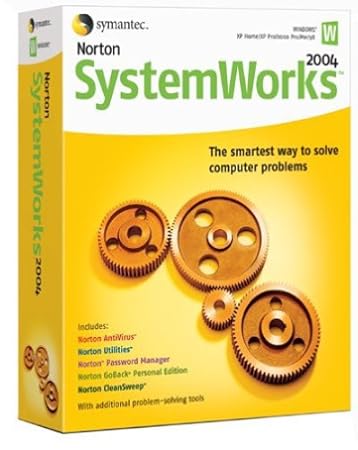 Norton SystemWorks 2004 - AntiVirus, Utilities, Passwords, Cleansweep