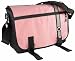 DadGear Messenger Diaper Bag - Pink Retro Stripe