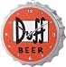 Simpsons Wanduhr DUFF BEER - Simpson Uhr