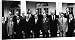 Canvas Print of 1972 Nixon Cabinet. From left from Everett Collection