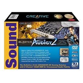 Creative Labs Sound Blaster Audigy 2 ZS Internal Sound Card