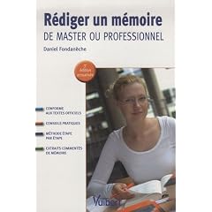 R�diger un m�moire de master ou professionnel