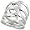 Sterling Silver Hand Made Freeform Wire Wrap Ring, 15/16