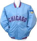 Chicago Cubs Classic Suede Jacket, Size= Large