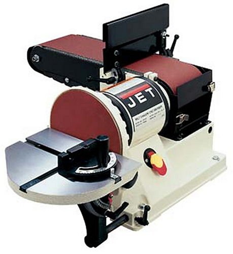 JET 708595 JSG-96 6-Inch/9-Inch 3/4 Horsepower Benchtop Belt/Disc Sander, 115-Volt 1 Phase
