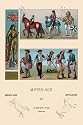 Art Poster, Costumes of the Knighthood - 18.75 x 27.5