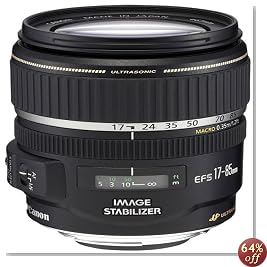 Canon EF-S 17-85mm f/4-5.6 Image Stabilized USM SLR Lens for EOS Digital SLR's