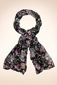 Limited Collection Metallic Print Galactica Scarf