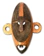 Wood mask, 'Boa,' Wood mask, 'Boa,'