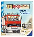 Achtung! Feuerwehr!: Mein großes Spielbuch. Schieben - Klappen - Drehen