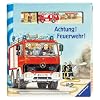 Achtung! Feuerwehr!: Mein gro�es Spielbuch. Schieben - Klappen - Drehen