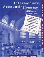 Free Problem Solving Survival Guide Vol. I Chp. 1-14 to Accompany Kieso Intermediate 10E Update