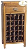 1 Drawer Wood Wine Cabinet