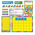 Year Around Calendar Bulletin Board Set