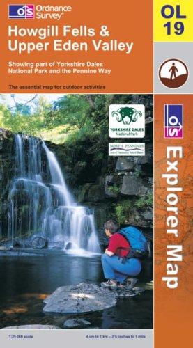 Howgill Fells and Upper Eden Valley (Explorer Maps) (Explorer Maps)