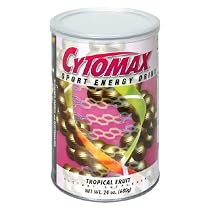 Cytomax Sport Energy Drink, Tropical Fruit, 24 Ounces (680 g) (Pack of 2)