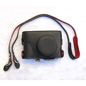 Rainbowimaging Black Genuine Leather Full Case for FUJIFILM FINEPIX X100 camera