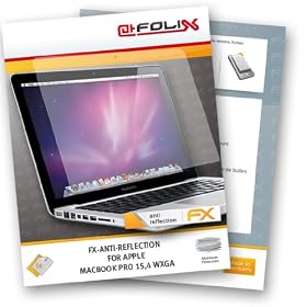 FoliX - FX-Antireflex - Film de protection pour �cran d'Apple MacBook Pro 15,4 WXGA / Aluminum Alu MB470, MC026 - Anti-reflet (Import Allemagne)