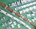 Aluminium Self adhesive Cable Clips 50 Large Open Armethernet Clips