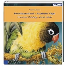 Porzellanmalerei - Exotische V�gel