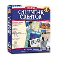 Calendar Creator 12 Deluxe By Broderbund