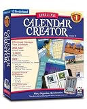 Calendar Creator 12 Deluxe By Broderbund