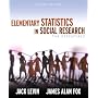 Elementary Statistics in Social Research: The Essentials (2nd Edition)