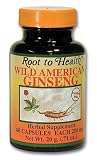 250mg. Wild American Ginseng Capsules 80's