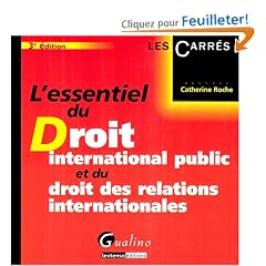 L'essentiel du droit international public et du droit des relations internationales
