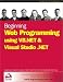 Books : Beginning Web Programming using VB.NET and Visual Studio .NET