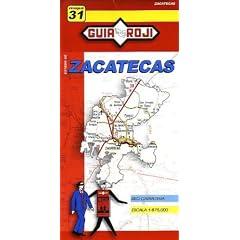 Zacatecas State Map by Guia Roji
