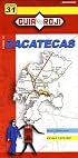 Zacatecas State Map by Guia Roji
