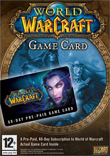 World Of Warcraft Carte Pré-Payée 2 mois d'abonnement