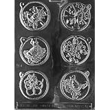 Buy 12 DAYS OF CHRISTMAS 1-6 Christmas Candy Mold Chocolate by CybrTrayd