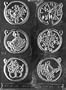 12 DAYS OF CHRISTMAS 1-6 Christmas Candy Mold Chocolate