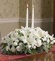 ALL-WHITE CENTERPIECE