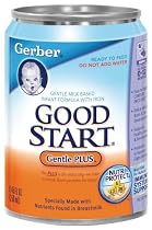 Gerber Good Start  Gentle PLUS, Ready to Feed, 8.45-Ounce Cans in 6-Count Boxes (Pack of 2)
From Gerber Good Start
