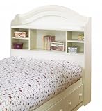 Bookcase Headboard - Vanilla